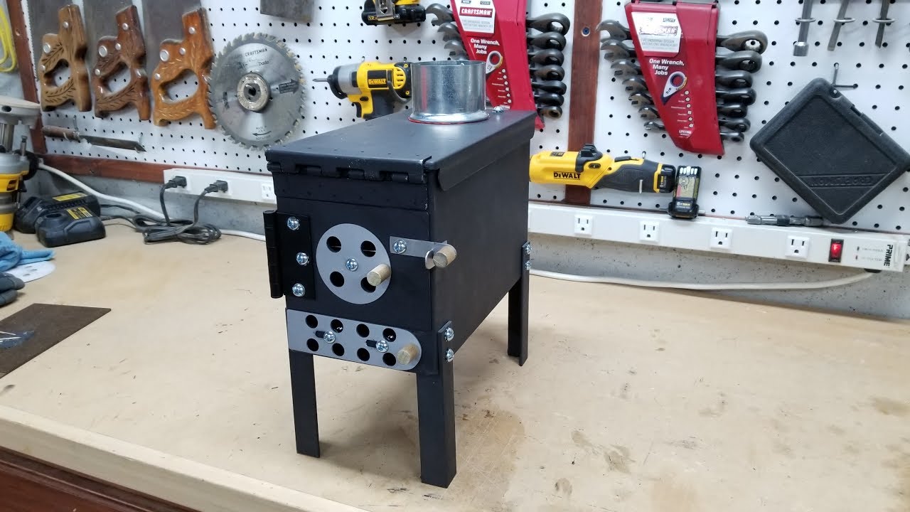 How to Make an Ammo Can Stove from A to Z
