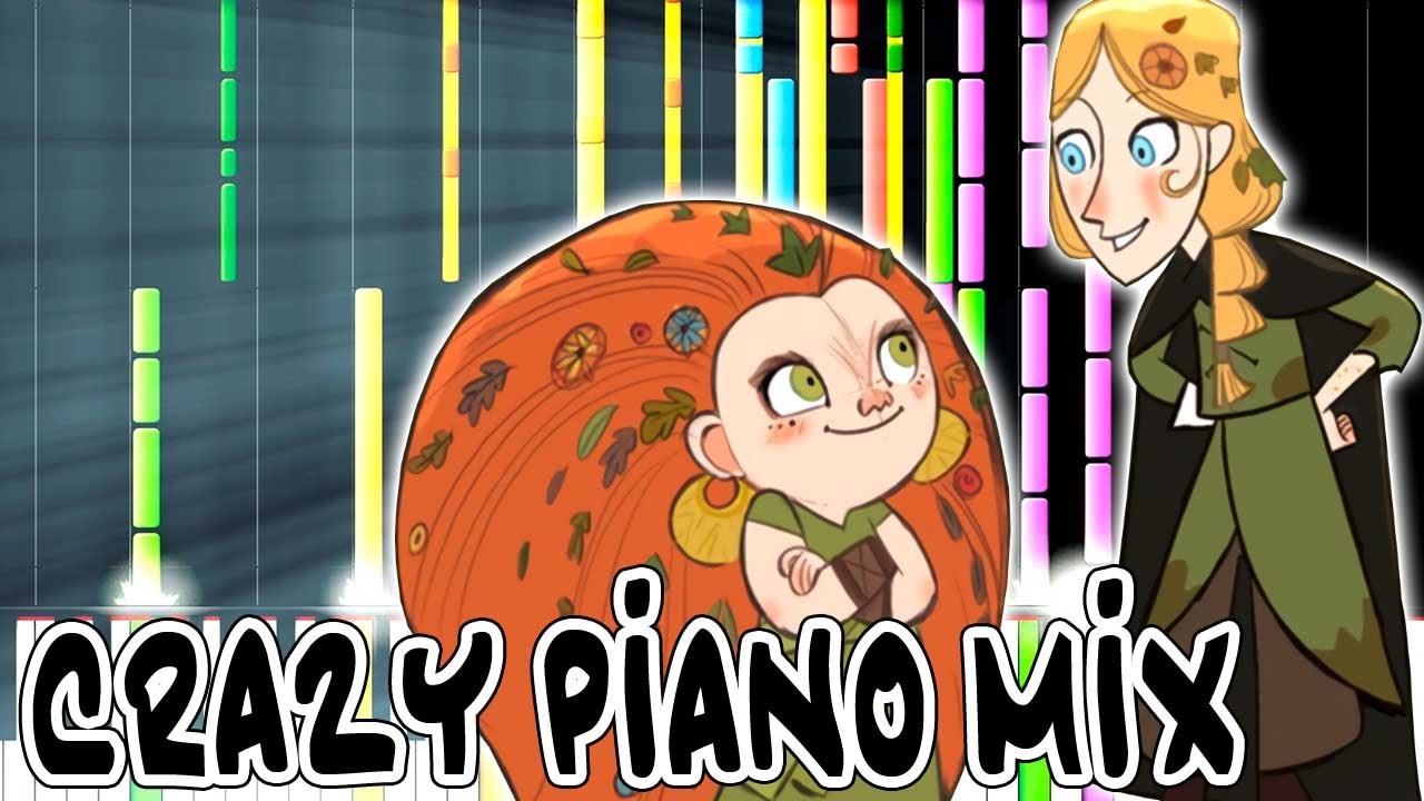 Crazy Piano Mix! RUNNING WITH THE WOLVES [AURORA]
