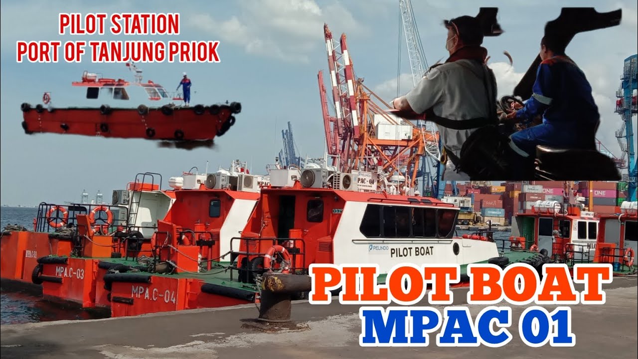 ANTAR JEMPUT PANDU ‼️PILOT BOAT MPAC 01 ‼️#pilotboat #pelindo #pelabuhantanjungpriok #ipcm