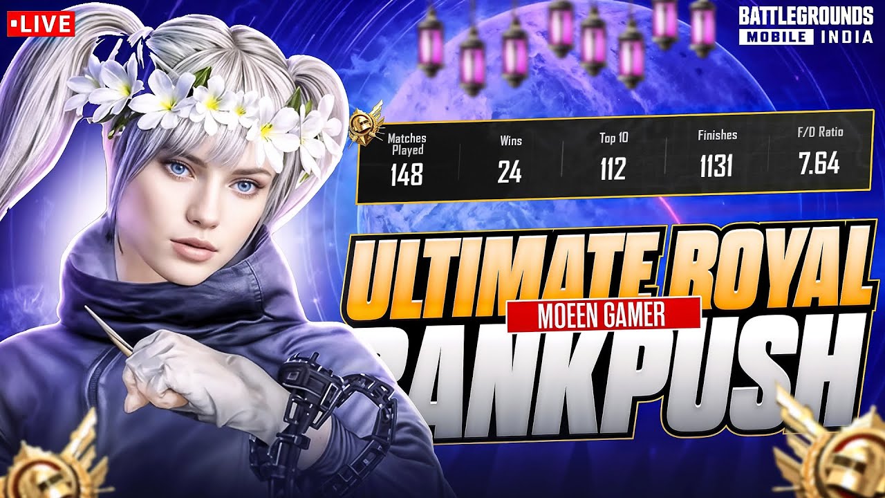 Moeen Gamer Live 🔴 | BGMI live ❤ | OP Gameplay #moeengamer #newupdate  #mobilegame moeenyt