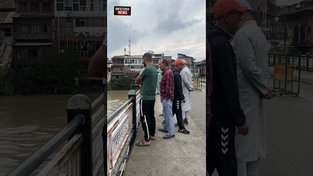 Rising Jehlum water level Sparks Fresh Flood Concerns in Kashmir #FloodAlert  #Jammufloods  #jammu
