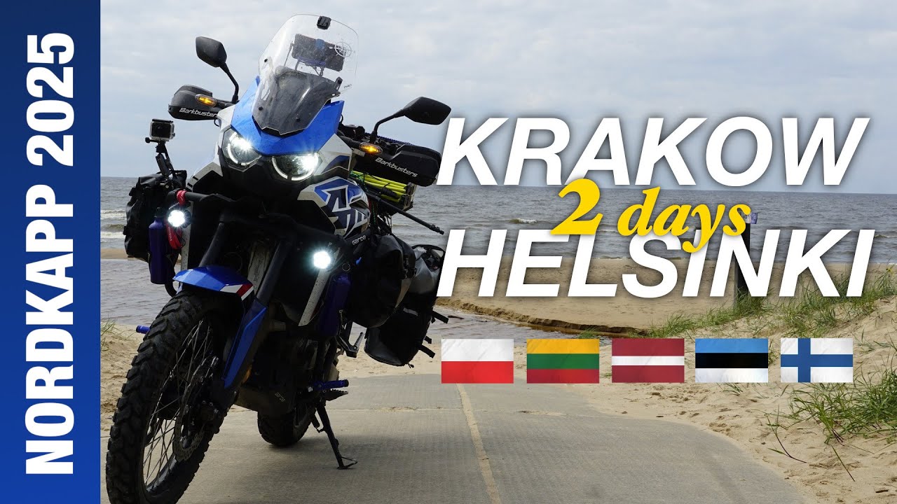 Nordkapp 2025 - Krakow to Helsinki in 2 days - Ep1