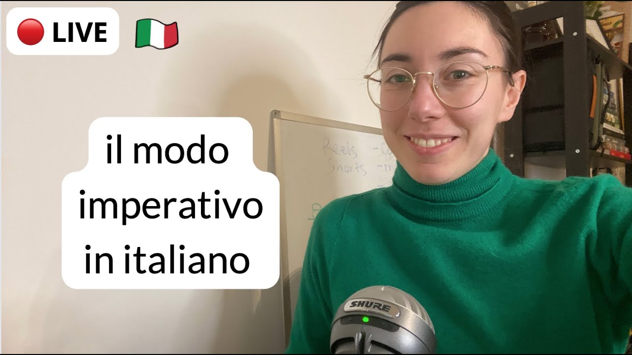 Italian Imperative Mood 🇮🇹 👉 IMPERATIVO DIRETTO (A2/B1)