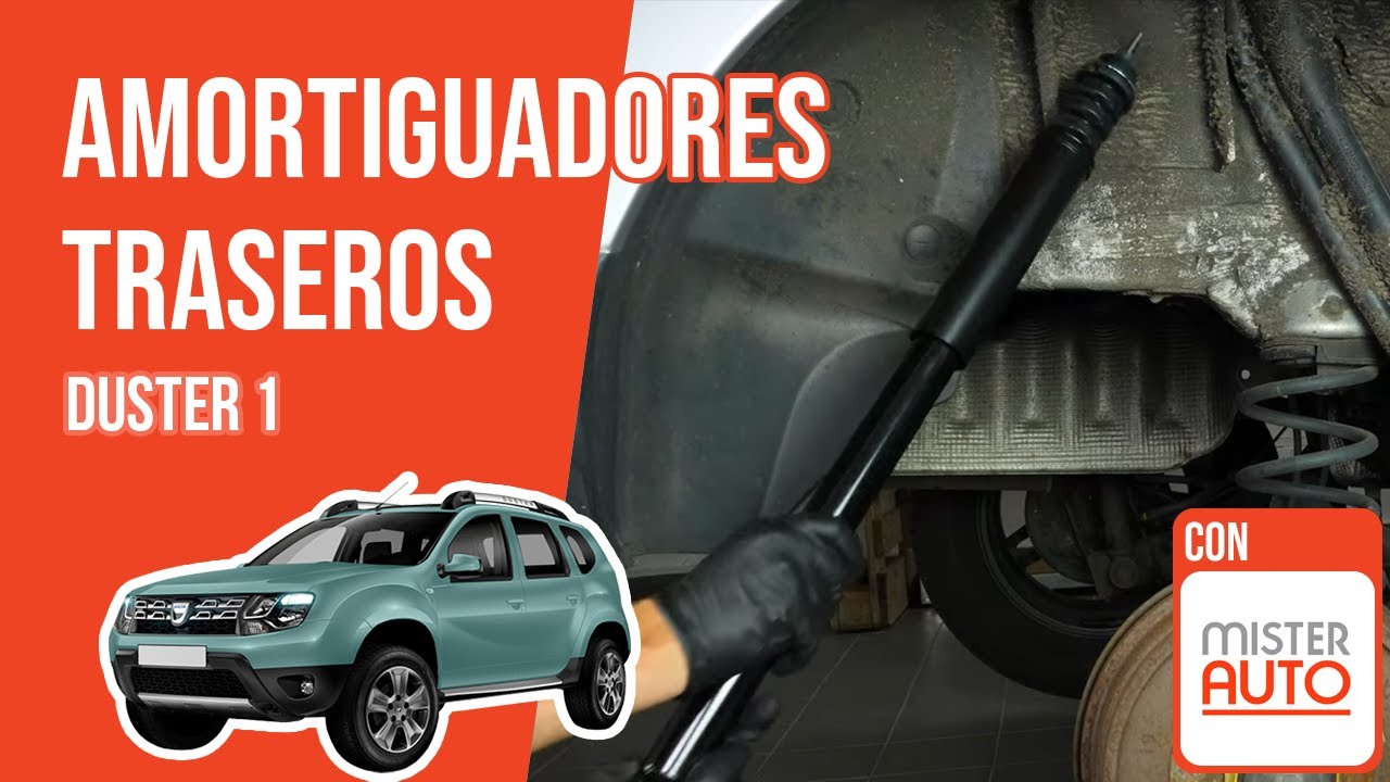 Cómo cambiar los amortiguadores traseros Duster 1 ➿