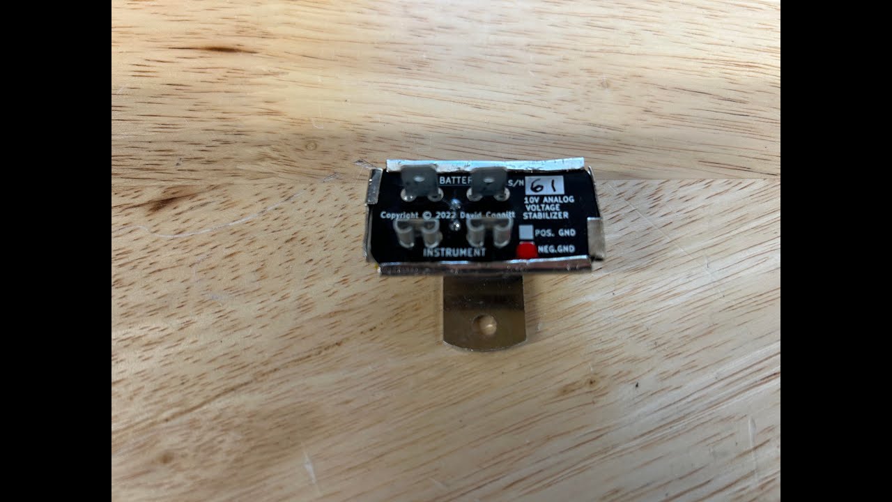 Triumph TR6 Voltage Stabilizer replacement