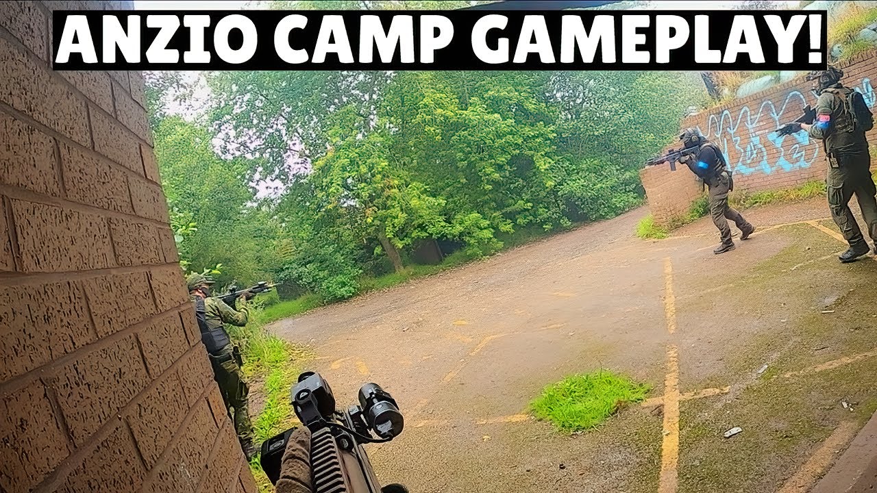 Anzio Camp Airsoft Gameplay Highlights | Squad Up!