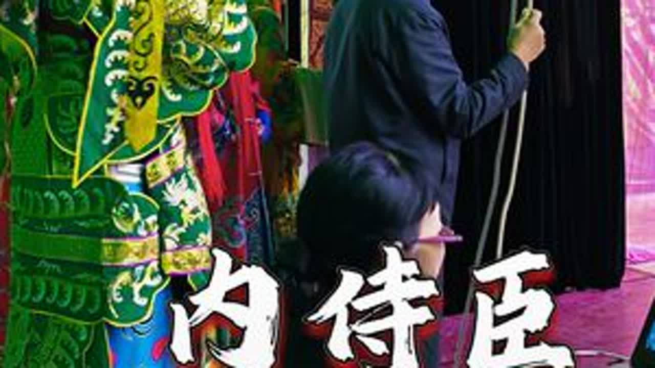 看看偃师曲剧团的侧幕候场，每个演员做到有条不紊，忙而不乱，各司其职。上场才能不出错。