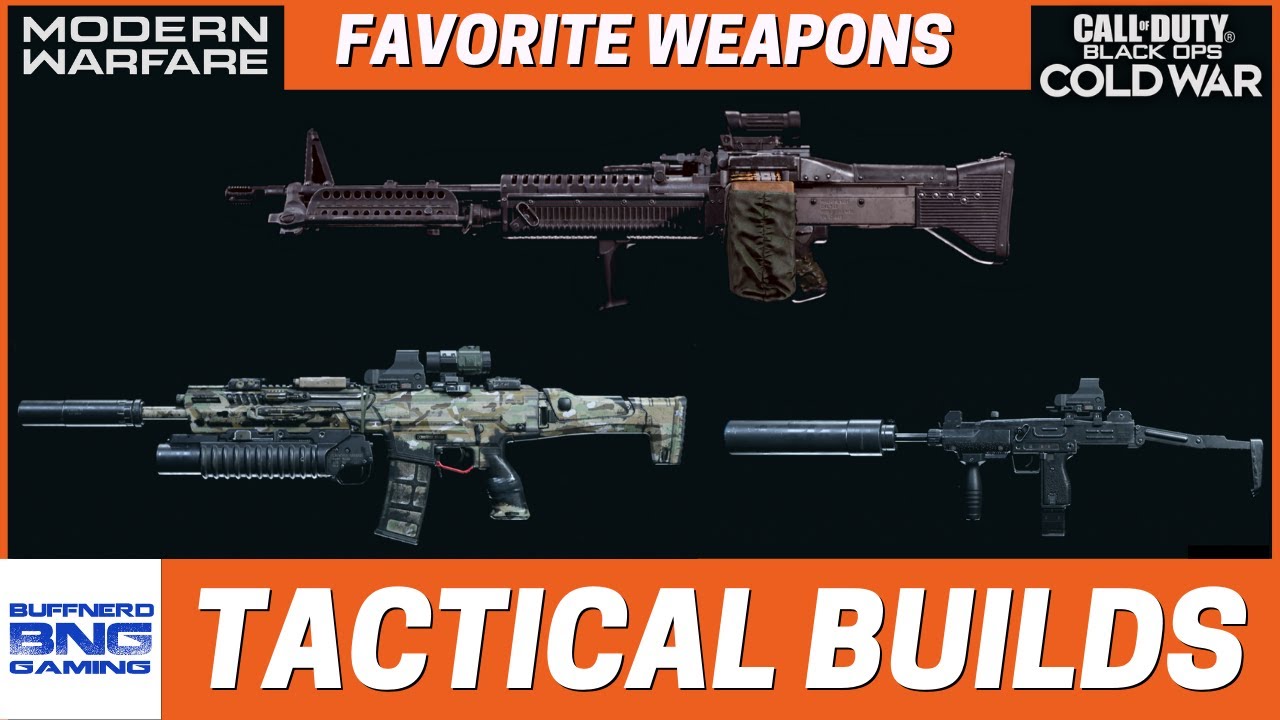 Tactical Weapon Builds Part 13 - Favorite Weapons - Call Of Duty Modern Warfare