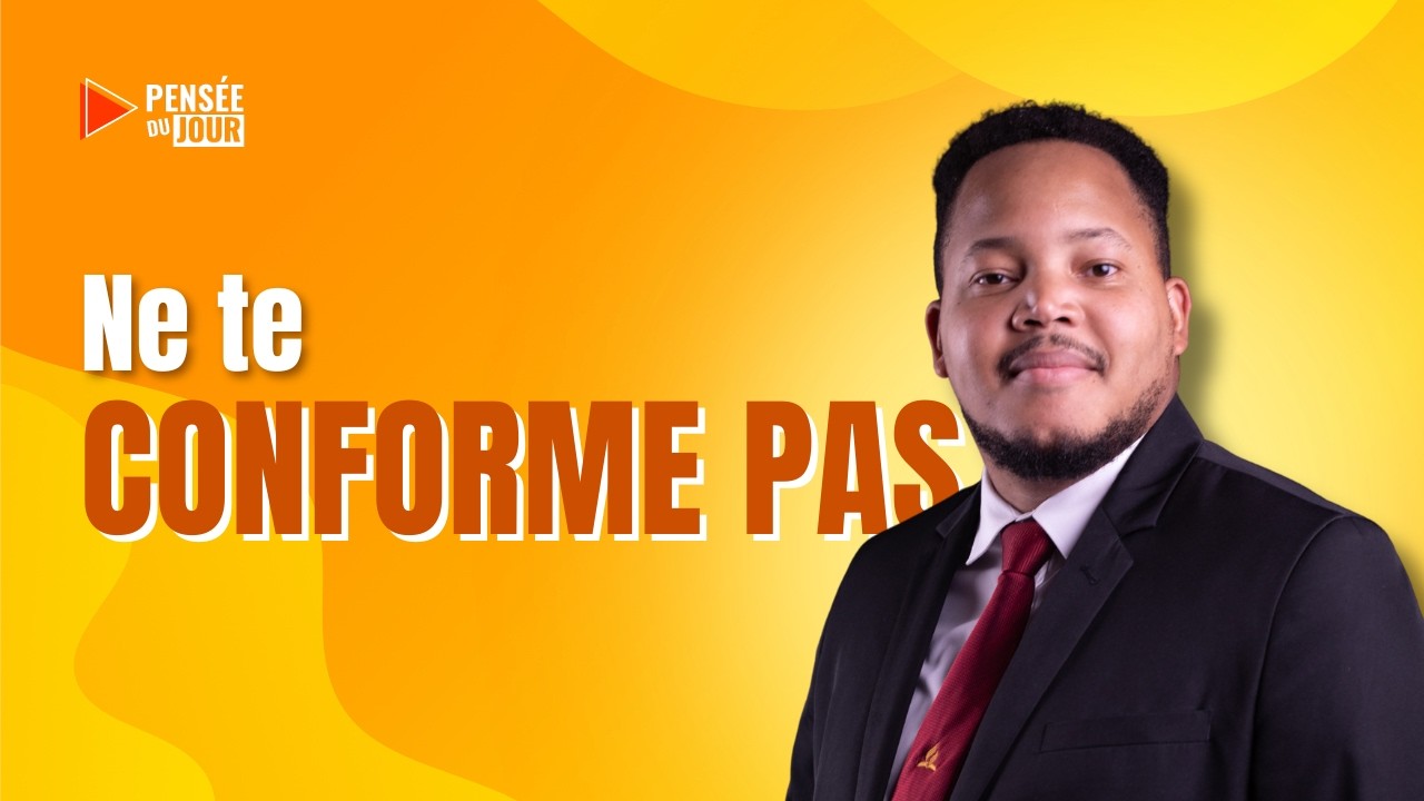 Ne te conforme pas | Pensée du Jour  🙏🏼
