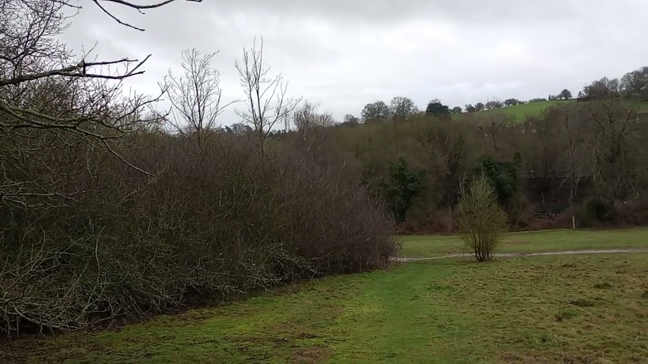 View above Chorleywood. Trains?