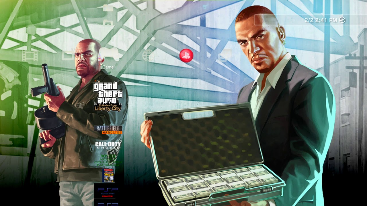 Grand Theft Auto: Episodes from Liberty City - XMB Theme (PS3)
