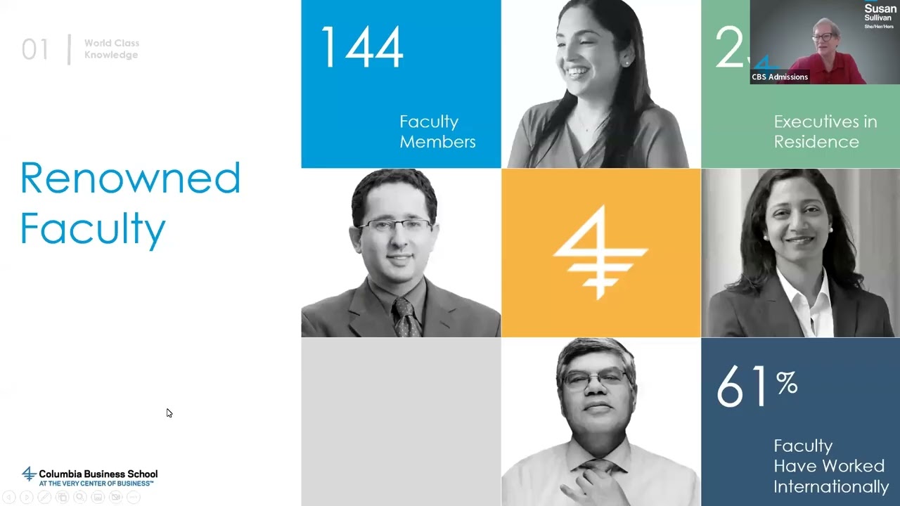 Columbia Business School Executive MBA Virtual Information Session