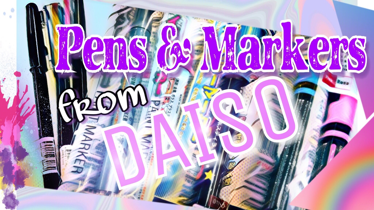 Daiso Stationery Review | Cheap Art Supplies Test