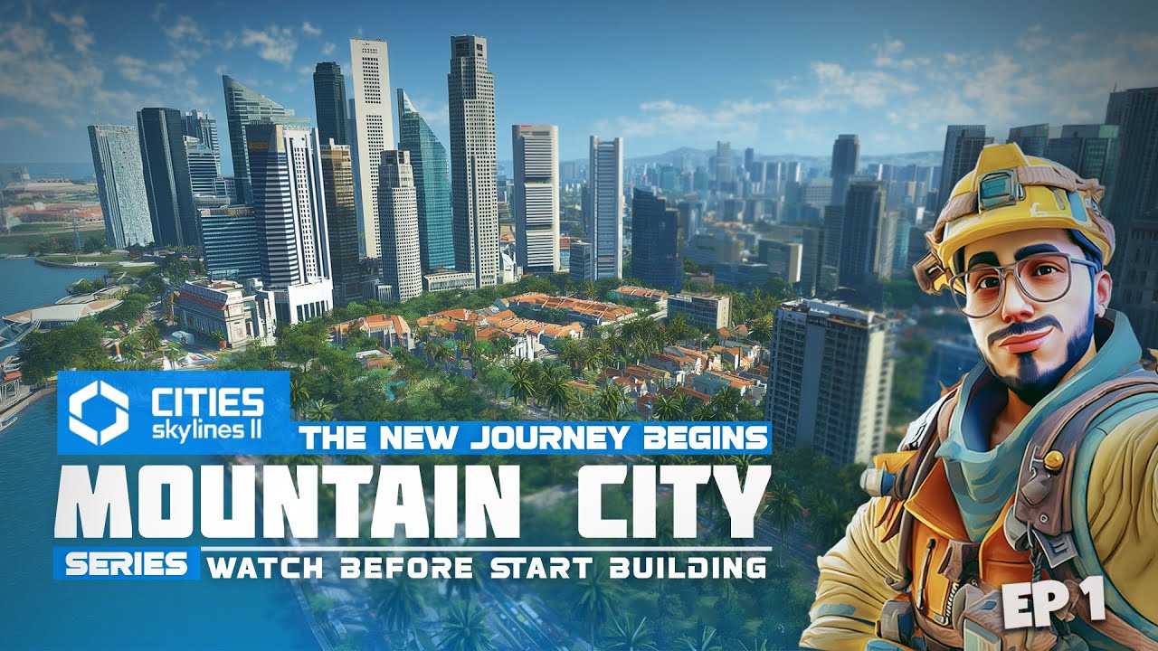 Building a Mountain City from SCRATCH in Cities Skylines 2