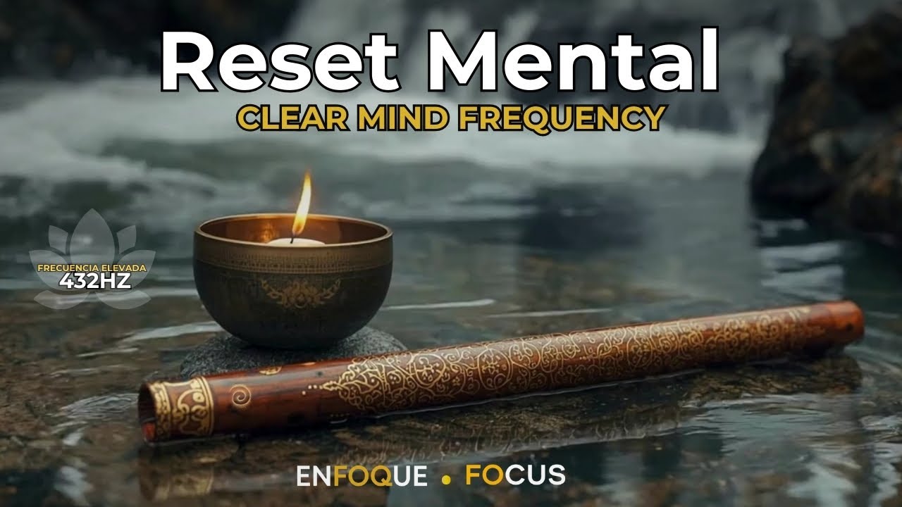 432Hz Reset Mental y Enfoque Absoluto  Sanación Profunda  Healing Frequency Meditation 4K