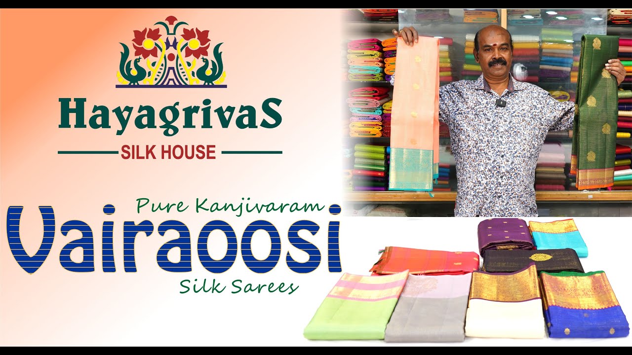 Stunning #vairaoosi #kanjivarams that speaks for itself | #hayagrivas #tnagar #onlineshopping