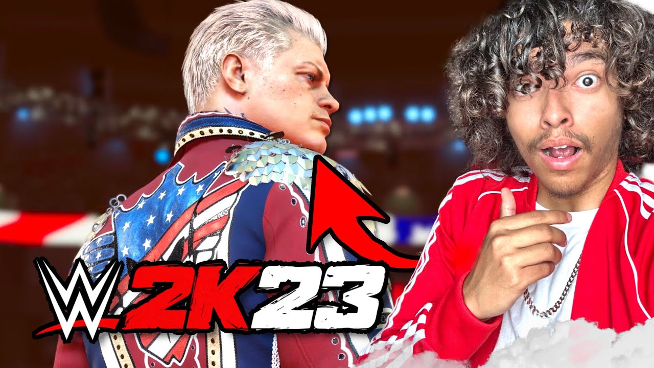 Reacting To The FIRST WWE 2K23 Gameplay!