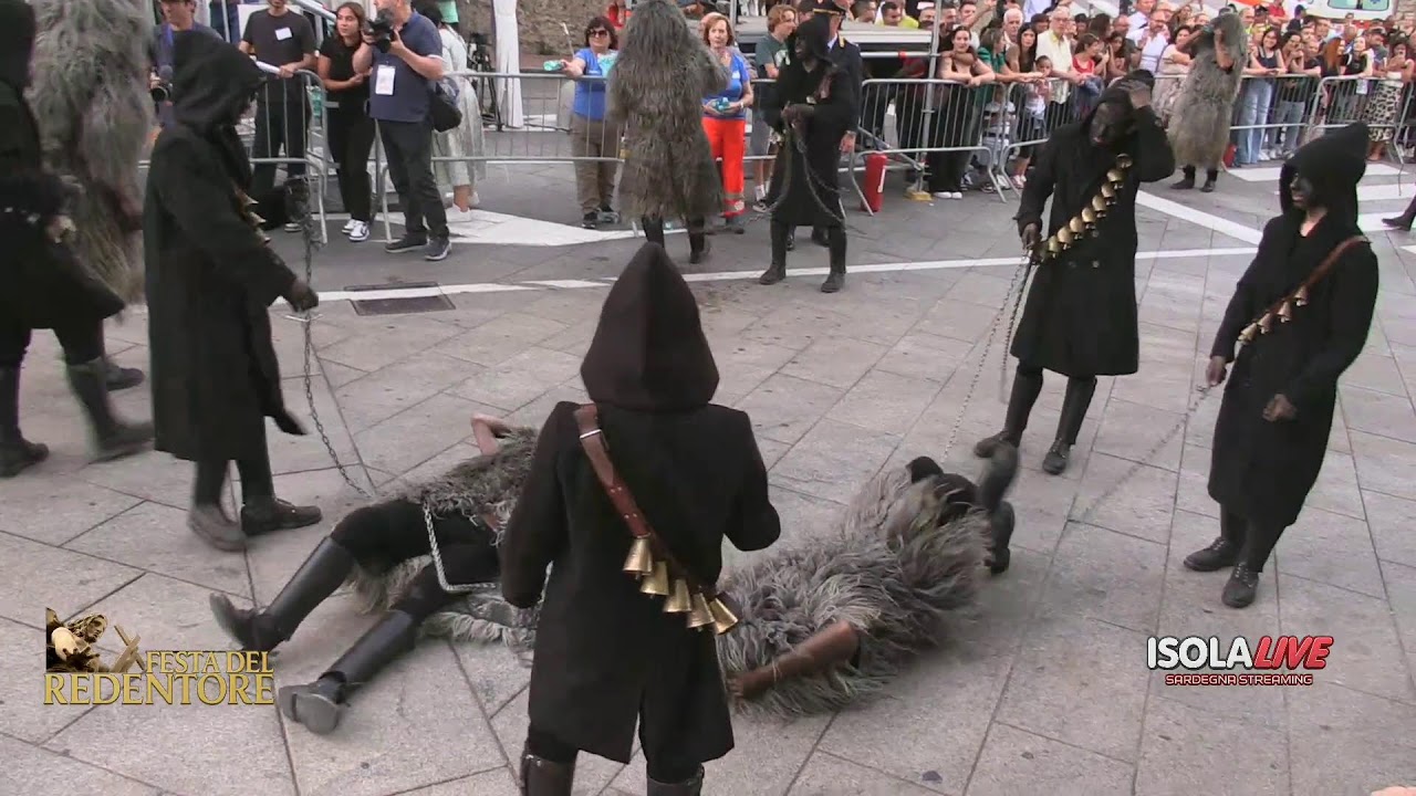 125 Festa del Redentore di Nuoro SFILATA DELLE MASCHERE TRADIZIONALI DELLA SARDEGNA 
