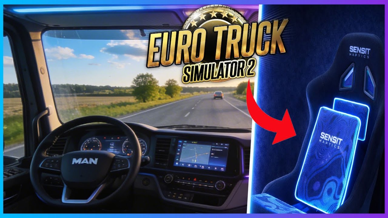 Sensit Haptics im Test | Wie realistisch fühlt sich ein Truck wirklich an? ETS2 Update 1.58 🚚