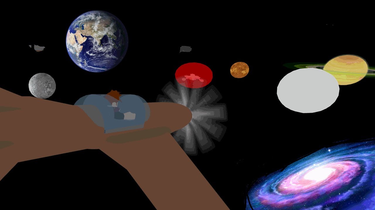 EXPLORING ROBLOX SPACE *VISITING PLANETS*