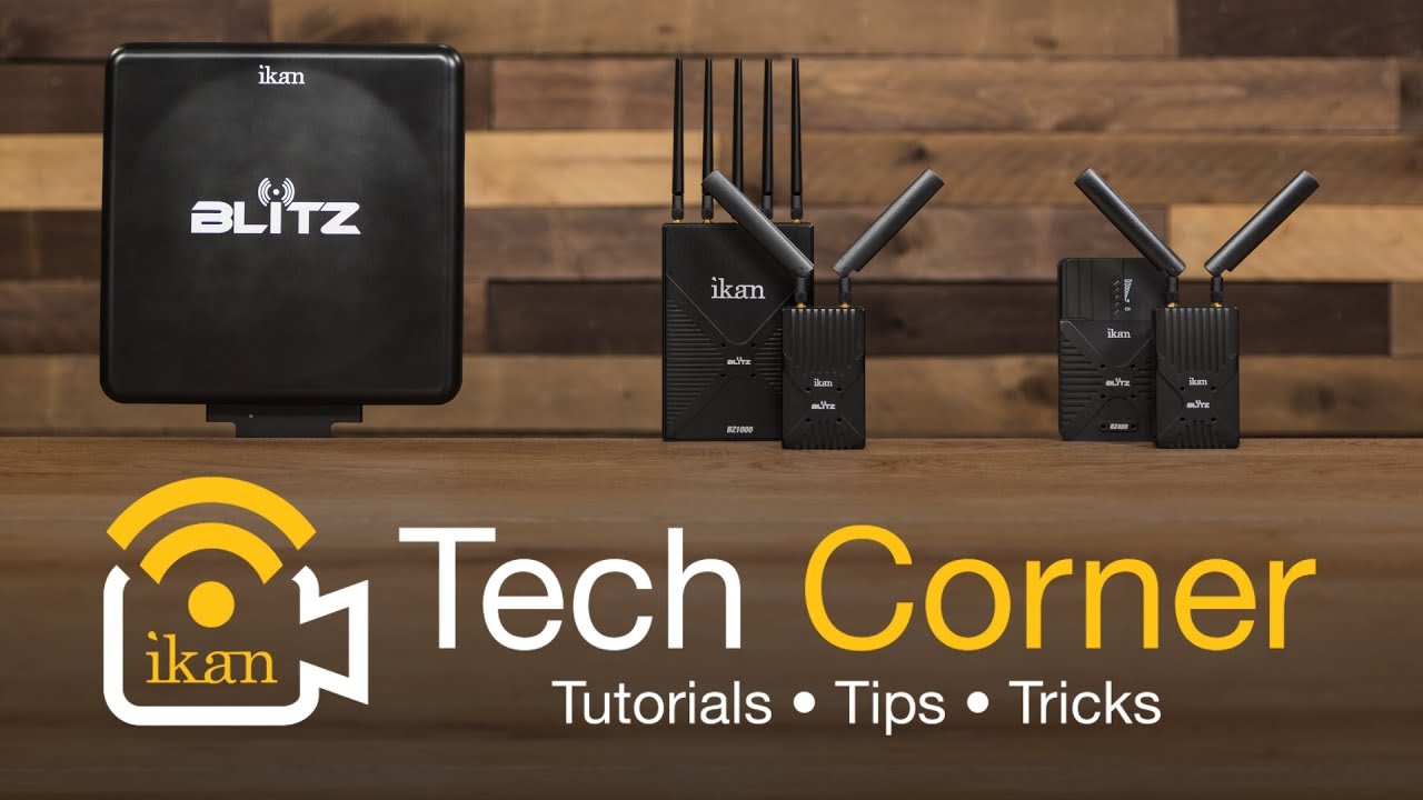 The Blitz Wireless Video Transmitter and Receiver Kits | Ikan Tech Corner