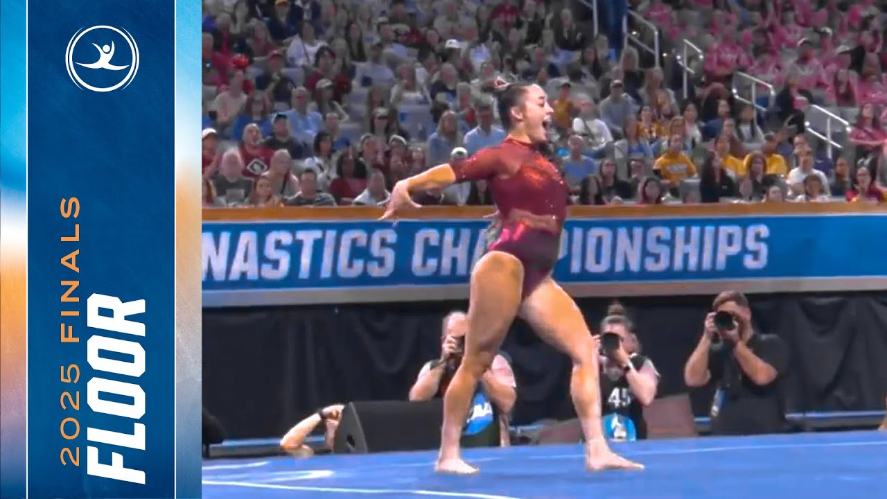 Faith Torrez - Floor at 2025 NCAA gymnastics championships