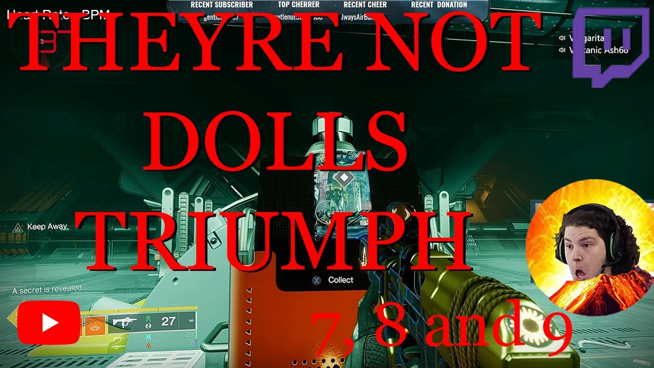 Theyre not Dolls Triumph 7, 8, and 9 - Destiny 2 Lightfall