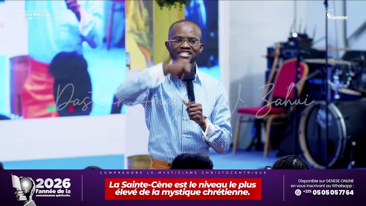 La Sainte-Cène est le niveau le plus élevé de la mystique chrétienne.| PASTEUR WILFRIED ZAHUI