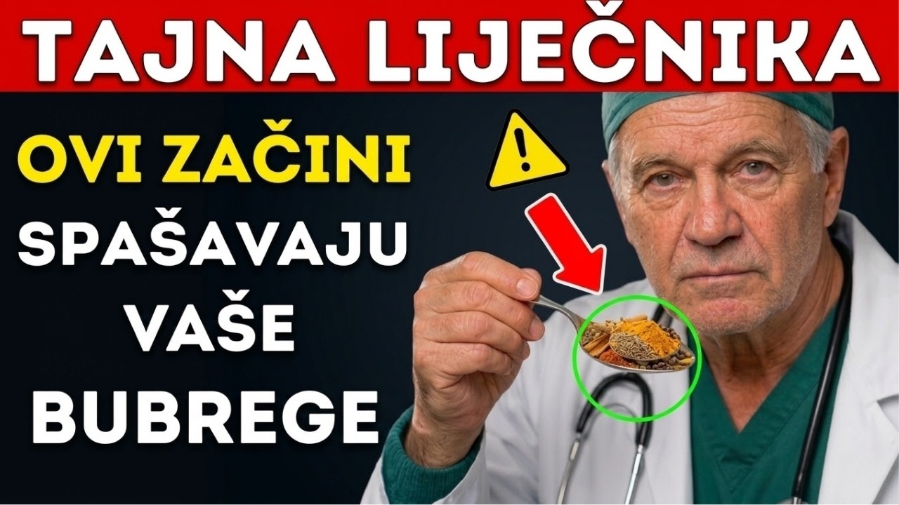 Poslije 60? 5 Začina Koje Morate Jesti Navečer Za Zdrave Bubrege i Duboki San