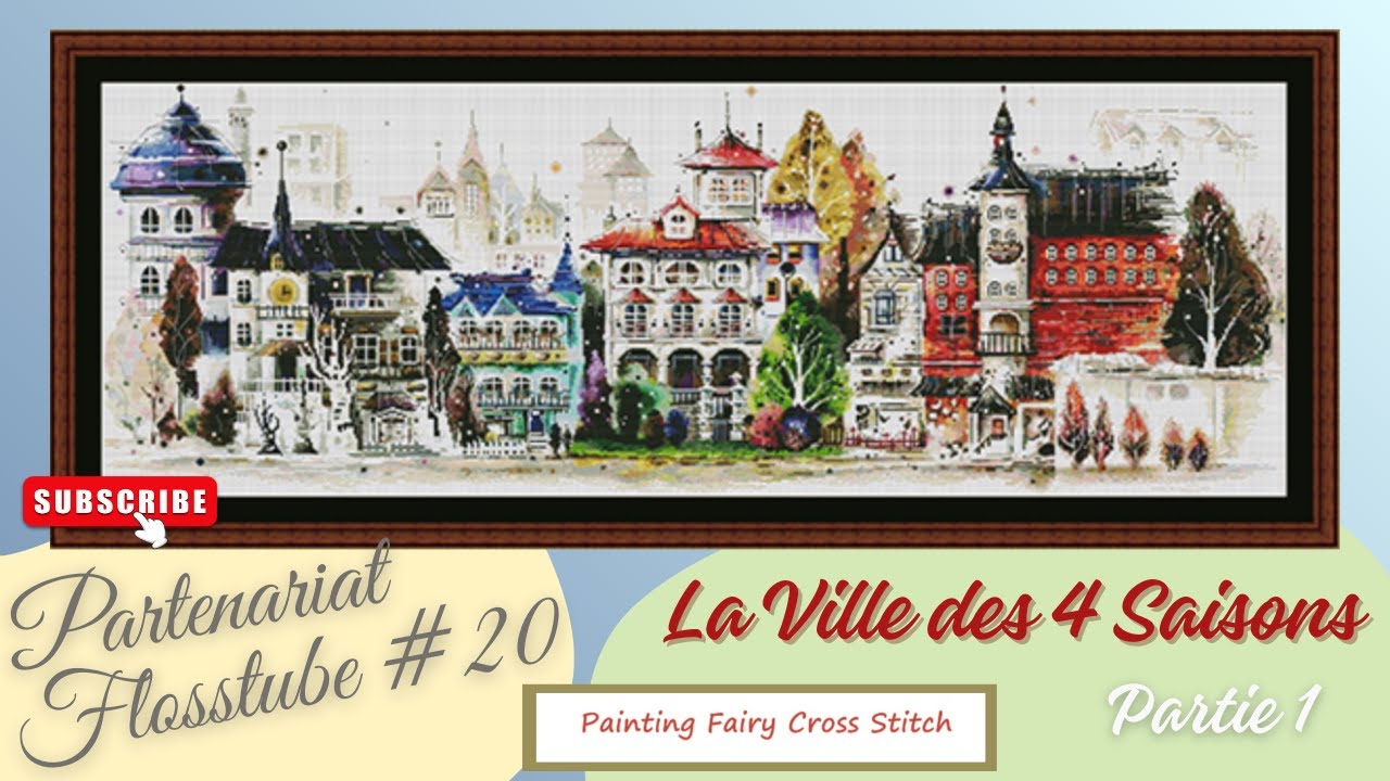 Partenariat Flosstube #20 -- @121stitch -- 
