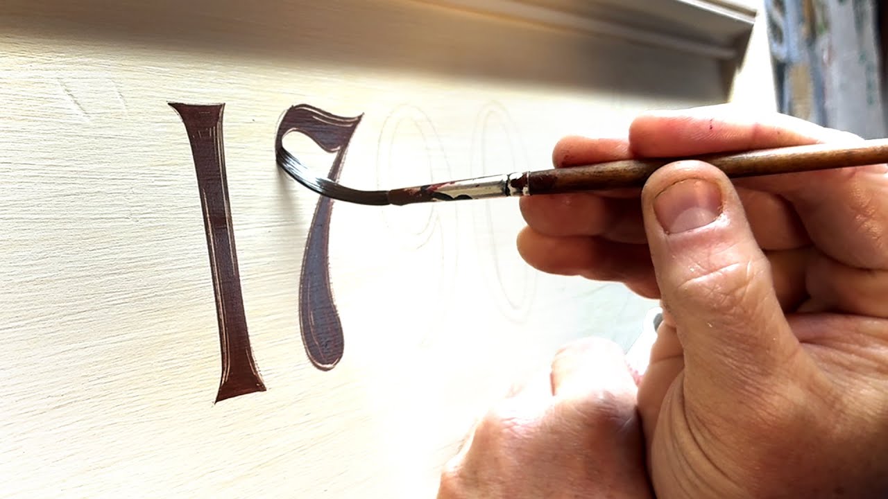 Recreating an Old Pub Sign