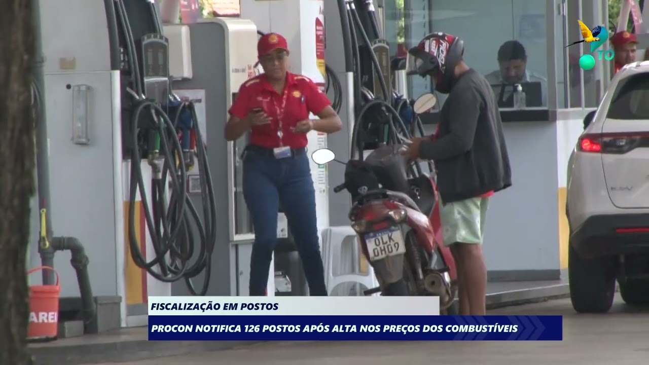 Fiscalização em postos