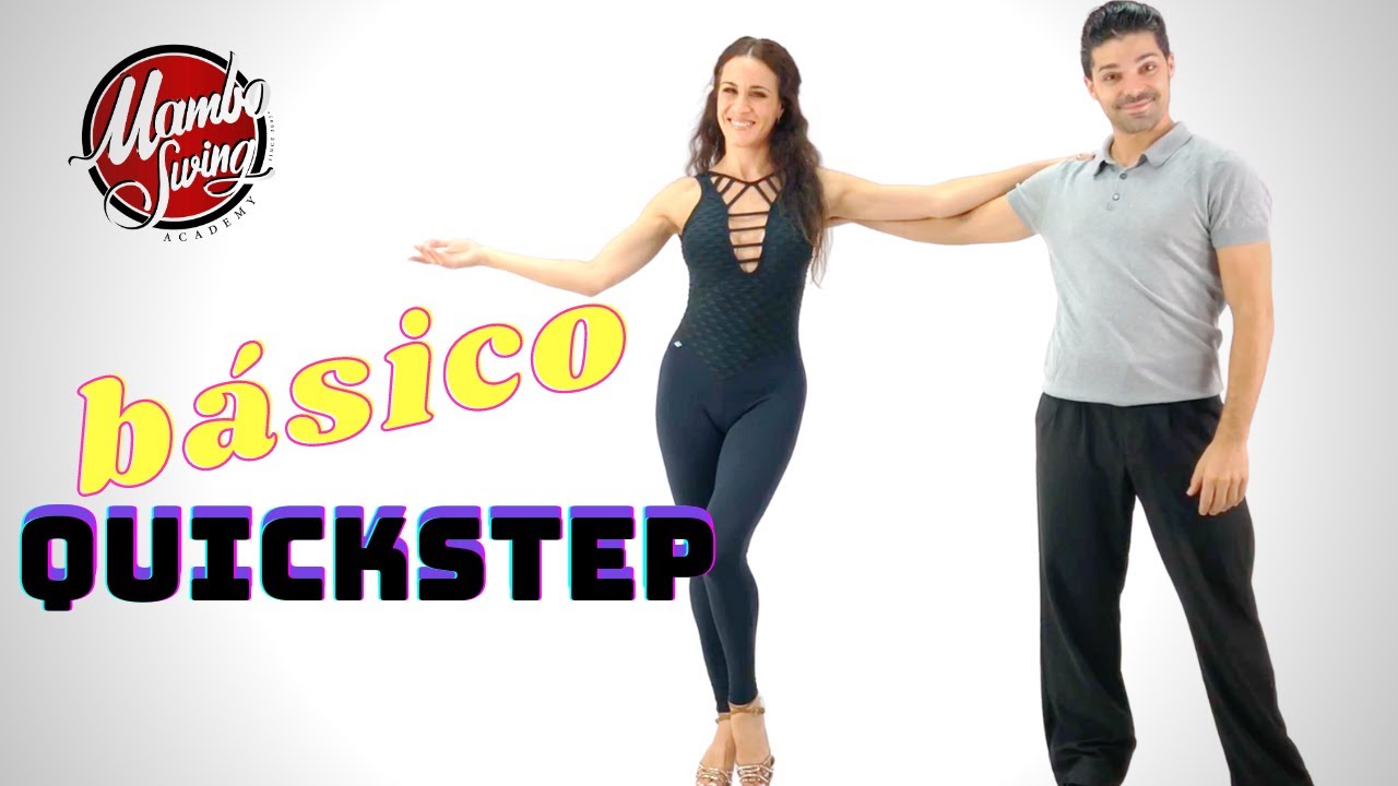 APRENDE A BAILAR QUICKSTEP : Básico #quickstep SOCIAL| Curso para principiantes. #BAILESDESALON