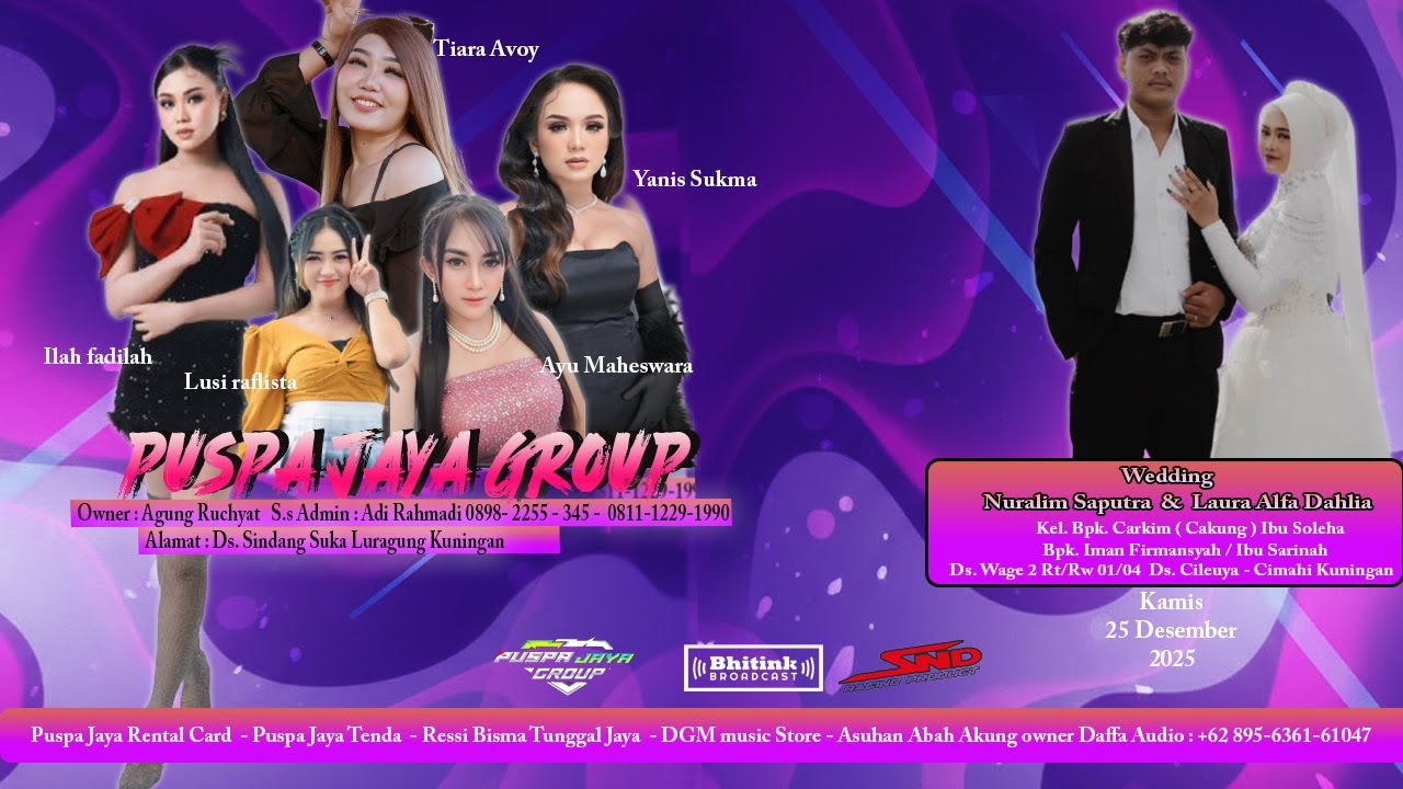 PUSPA JAYA GROUP LIVE DS. CILEUYA LURAGUNG-KUNINGAN KAMIS, 25 DESEMBER 2025