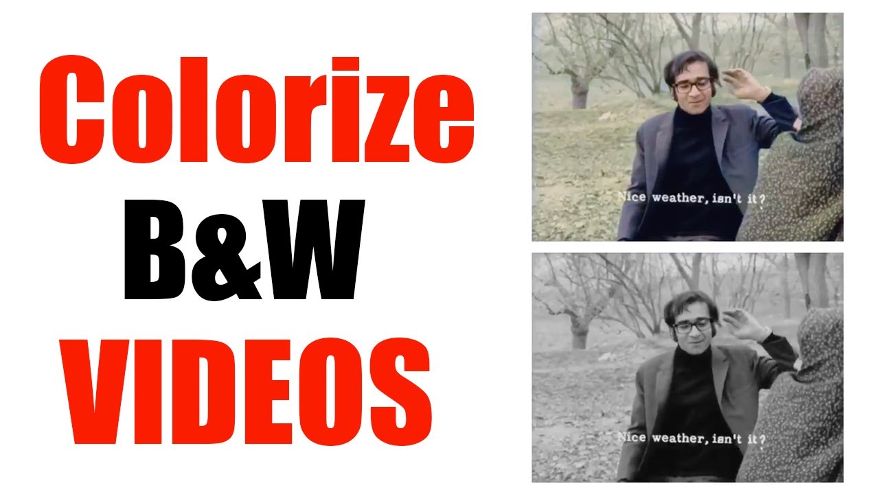 How To Colorize B&W Videos Using Deep Learning
