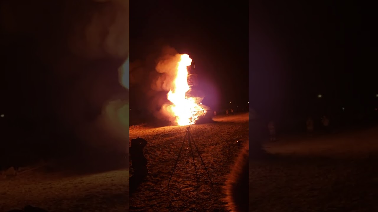 Burning Snowman 2026