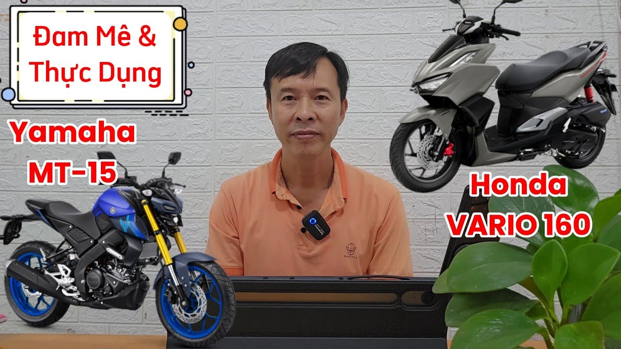 Yamaha MT15 và Honda VARIO 160: chọn lựa giữa đam mê và thực dụng. Khải Phạm #mt15 #vario #160 #155 