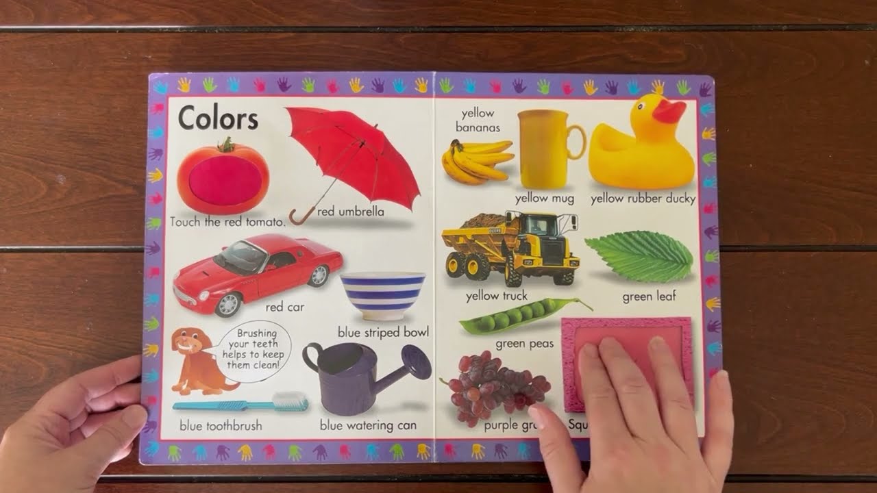 Mrs Elizabeth Reads -  First Words Touch and Feel