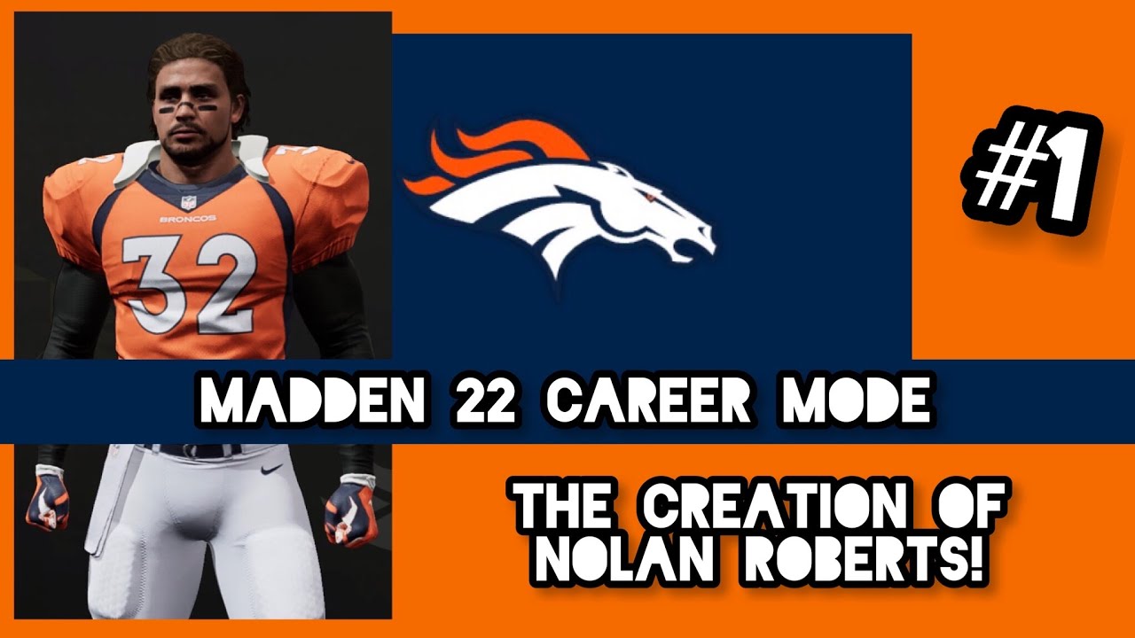 Madden 22 HB Career Mode | THE CREATION OF NOLAN ROBERTS!