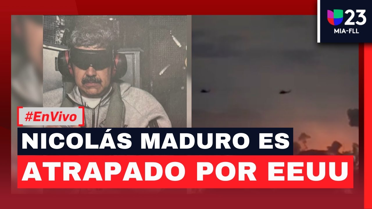 Ataque de EEUU a bases militares en Venezuela para capturar a Maduro