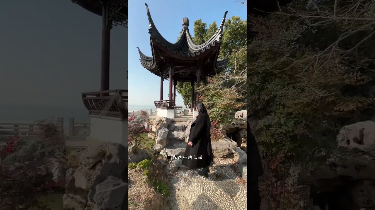 苏州占地2600平湖景独栋中式别墅 太震撼了#苏州别墅