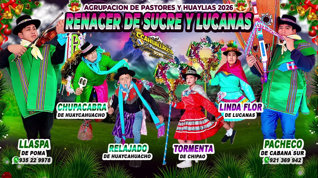 PSATORE Y HUAYLIAS PRIMICIA 2026 // LLASPA DE POMA Y PACHECO DE CABANA SUR