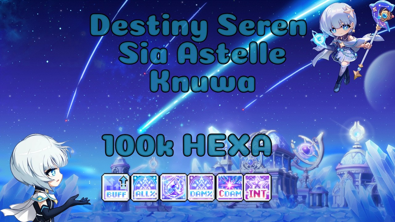 Global Maplestory Kronos Destiny Seren Sia Astelle
