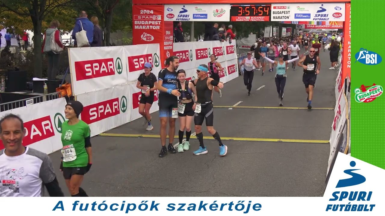 39. SPAR Budapest Maraton befutó 03:45:00 - 04:50:00