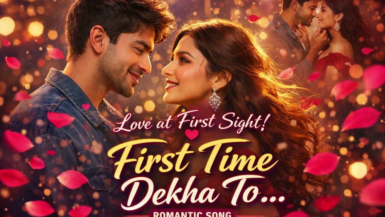 First Time Dekha To | Love at First Sight  | romantic Bollywood song | infatuation love song