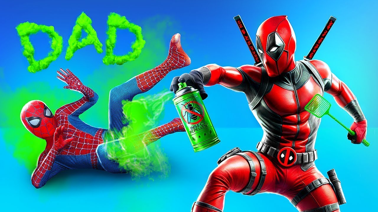 デッドプール vs スパイダーマン！娘が行方不明！