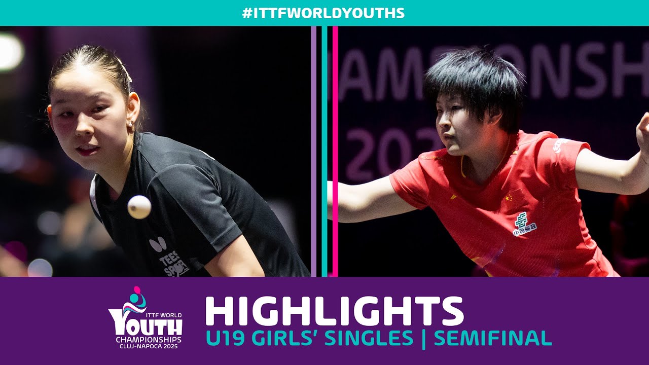 Anna Hursey vs Qin Yuxuan | U19 GS - SF | #ITTFWorldYouths 2025
