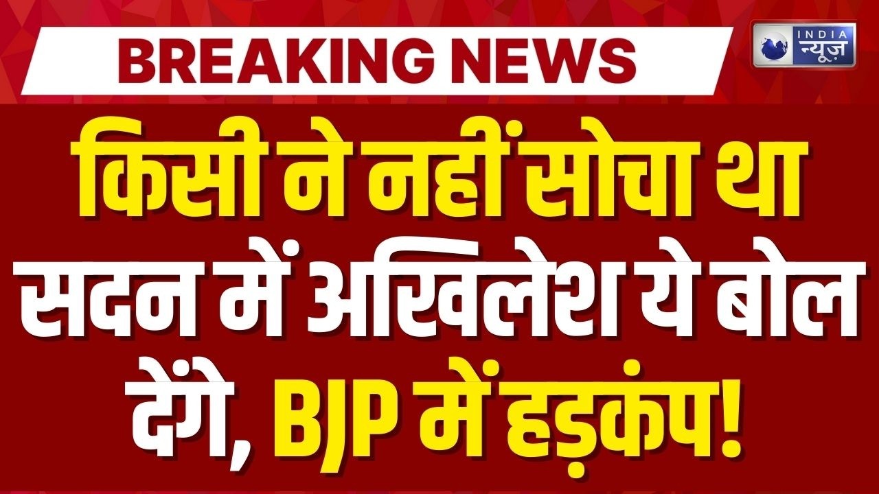 Akhilesh Yadav on BJP LIVE : किसी ने नहीं सोचा था Sansad में अखिलेश ये बोल देंगे, हड़कंप! | Budget