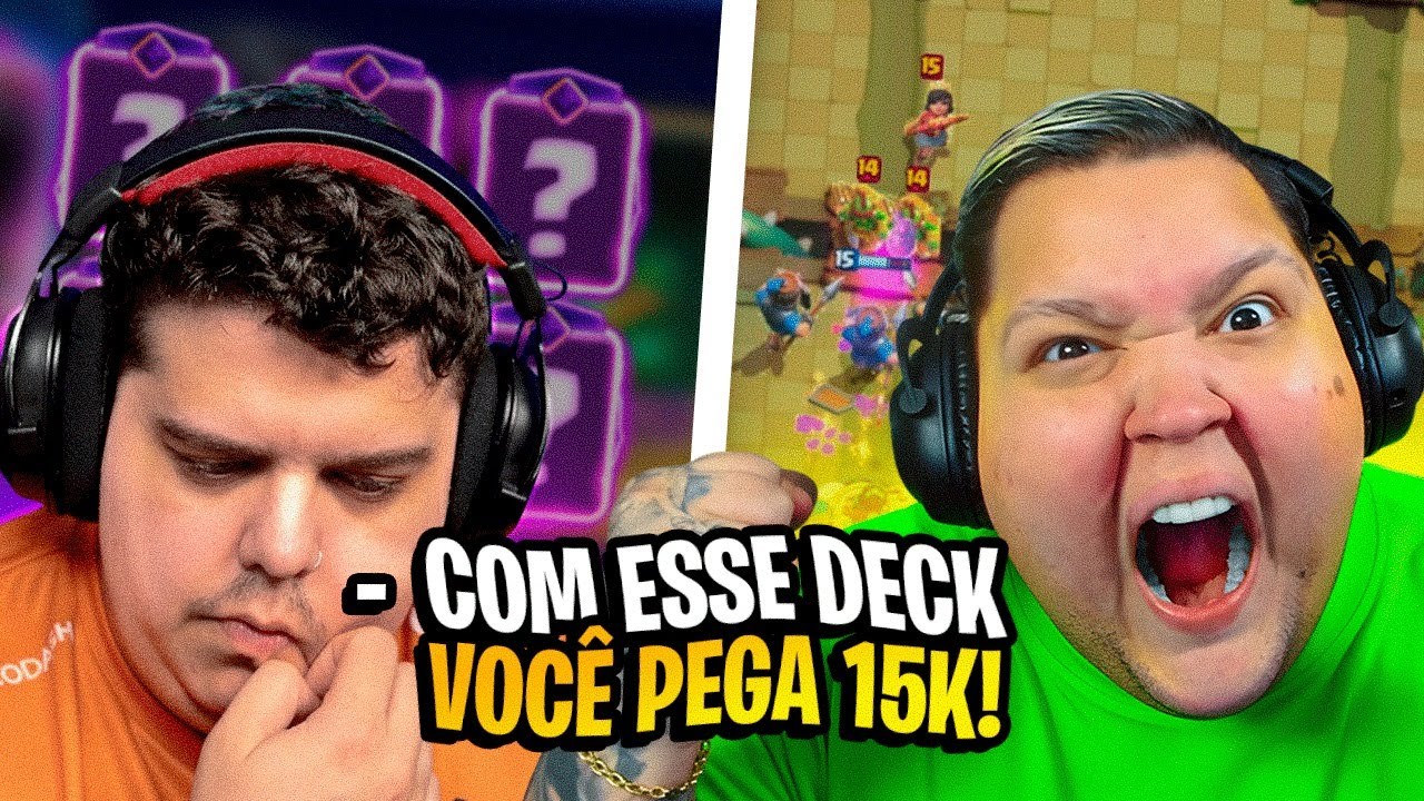 ARTUBE me ENSINOU a USAR O DECK MAIS ROUBADO do CLASH! c/ @ArtubeClash