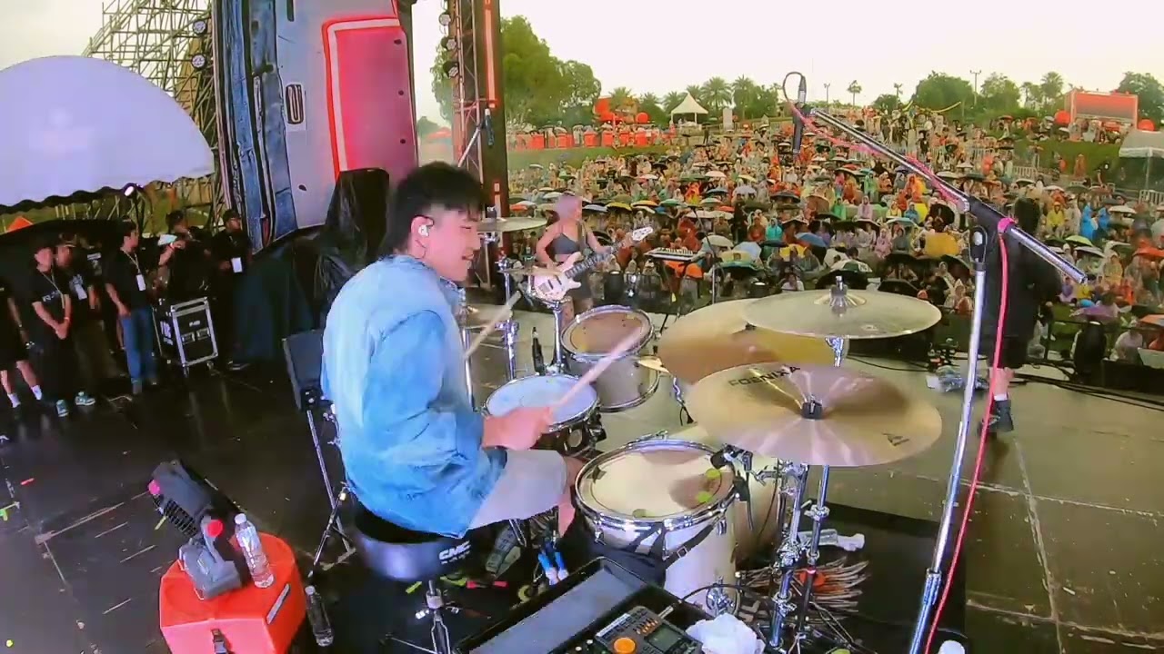 ผิดที่เป็นฉัน+เพียงแค่เรา INDIGO Leo Fest 2025 Drumcam